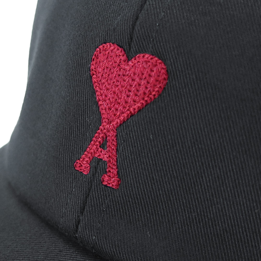 楽天市場】アミ パリス キャップ 帽子 エンブロイダリー キャップ