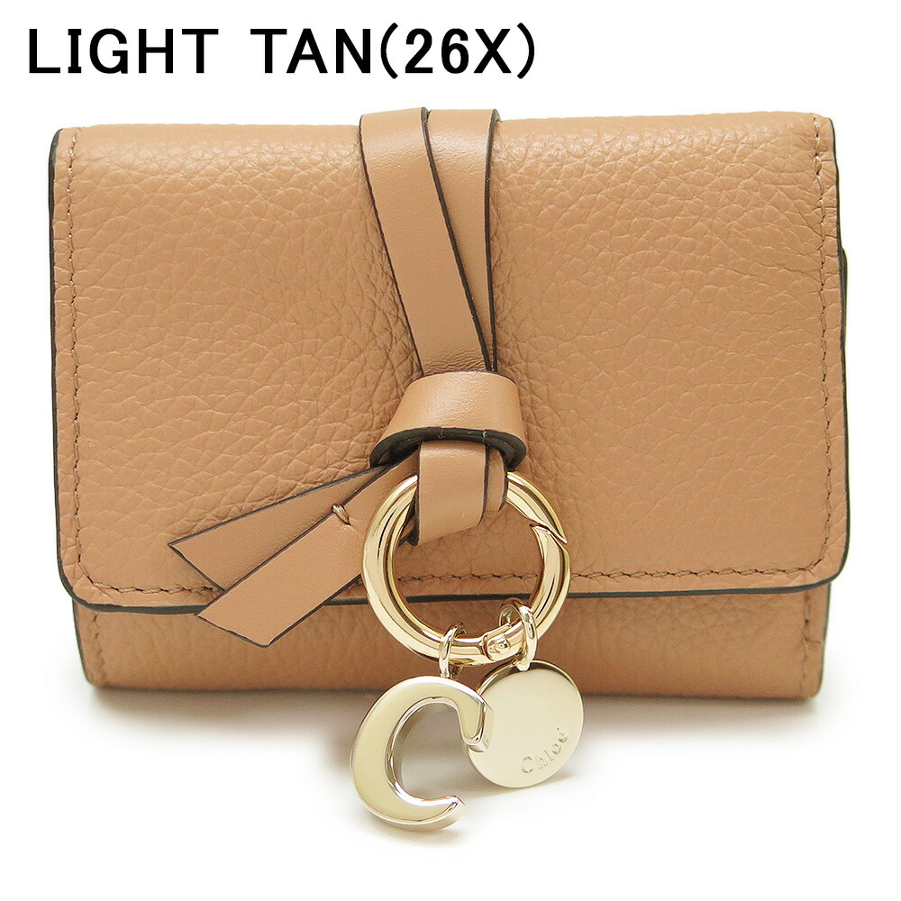 楽天市場】クロエ 折財布 レディース ALPHABET ミニ トリフォールド