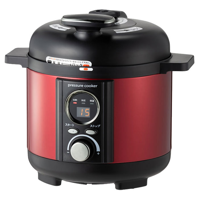 楽天市場】電気圧力鍋 1.2L リブセトラ LIVCETRA LPC-T1201