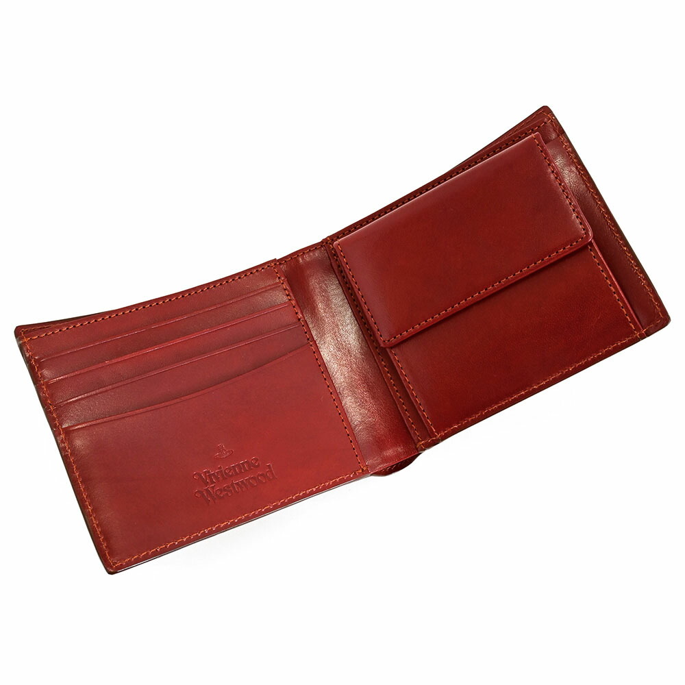 楽天市場】ヴィヴィアンウエストウッド 財布 二つ折り財布 茶(ブラウン