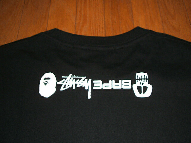 楽天市場】A BATHING APE(アベイシングエイプ)×STUSSY(ステューシー