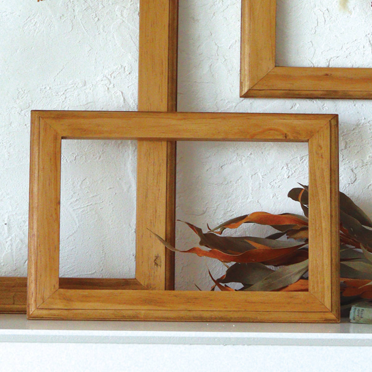 楽天市場】オブジェ ナインマーケ パイン フレーム S 天然木 （ 枠のみ