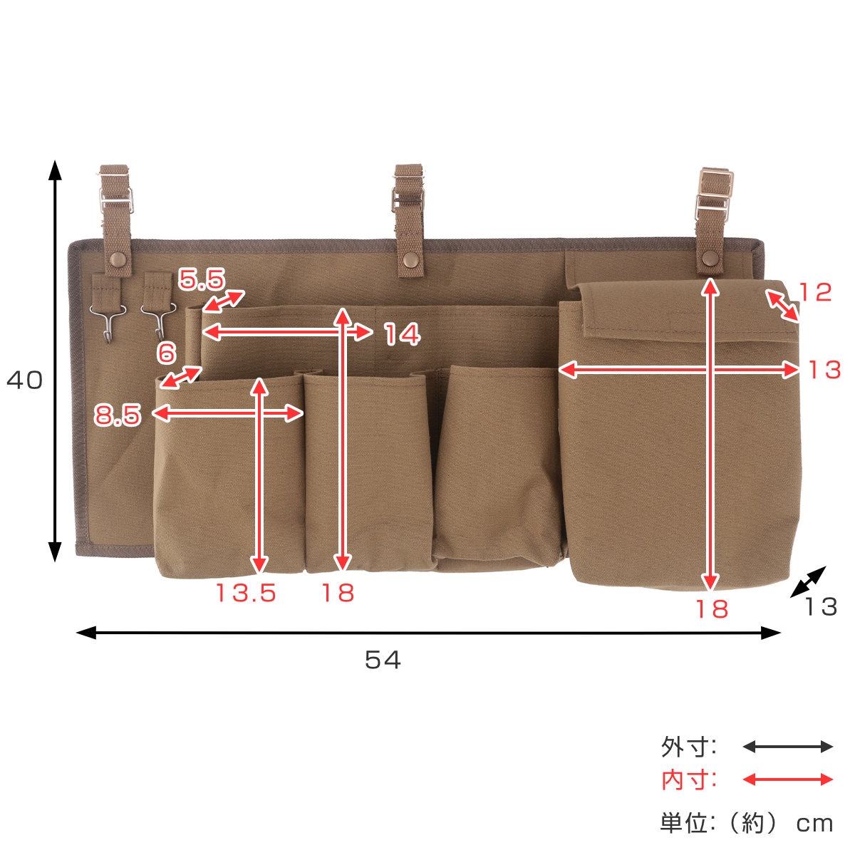 楽天市場】ペットケージ 収納 ポケット 吊り下げ収納 犬 （ ペット