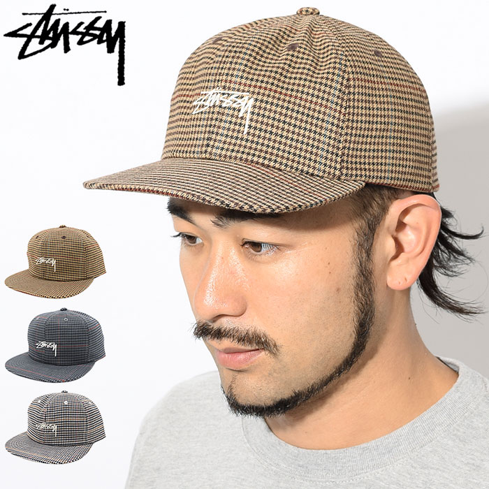 楽天市場】ステューシー STUSSY キャップ 帽子 Small Check Strapback