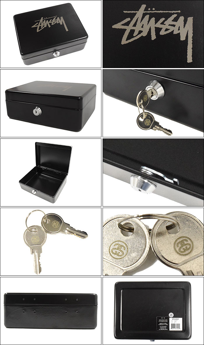 楽天市場】ステューシー STUSSY 小物 Lock Box(stussy 金庫 鍵タイプ
