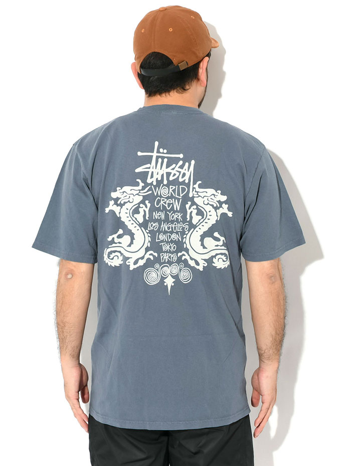 楽天市場】ステューシー STUSSY Tシャツ 半袖 メンズ Double Dragon