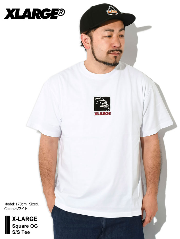 楽天市場】エクストララージ X-LARGE Tシャツ 半袖 メンズ スクエア OG