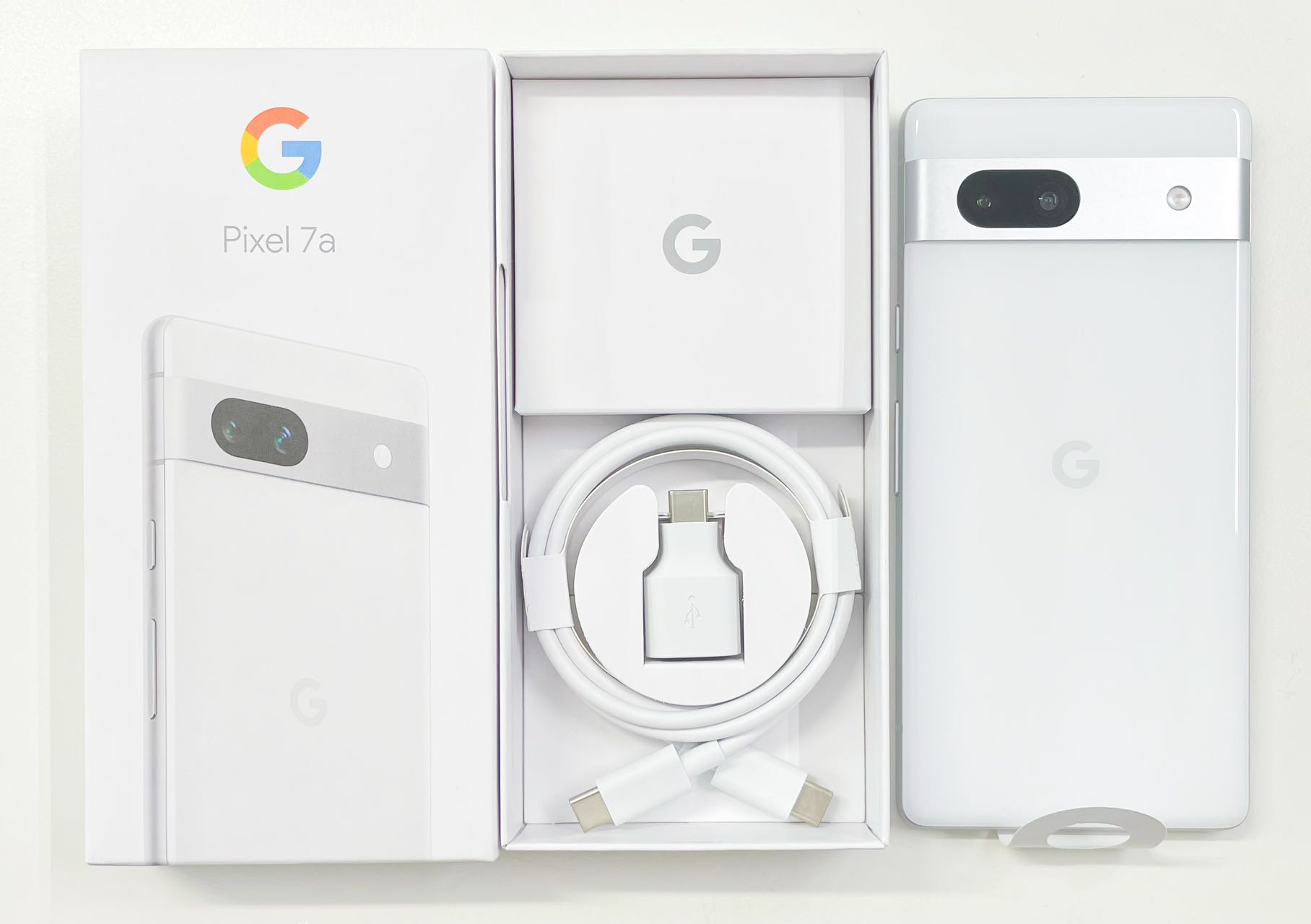 Google pixel 7a 125GB スノー SIMフリー