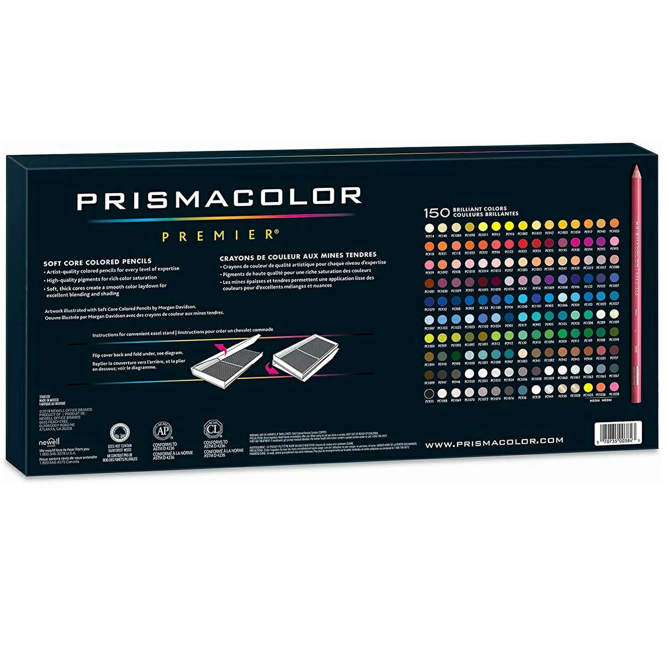 楽天市場】色鉛筆 プリズマカラー 【150色】 プレミアカラー ソフト