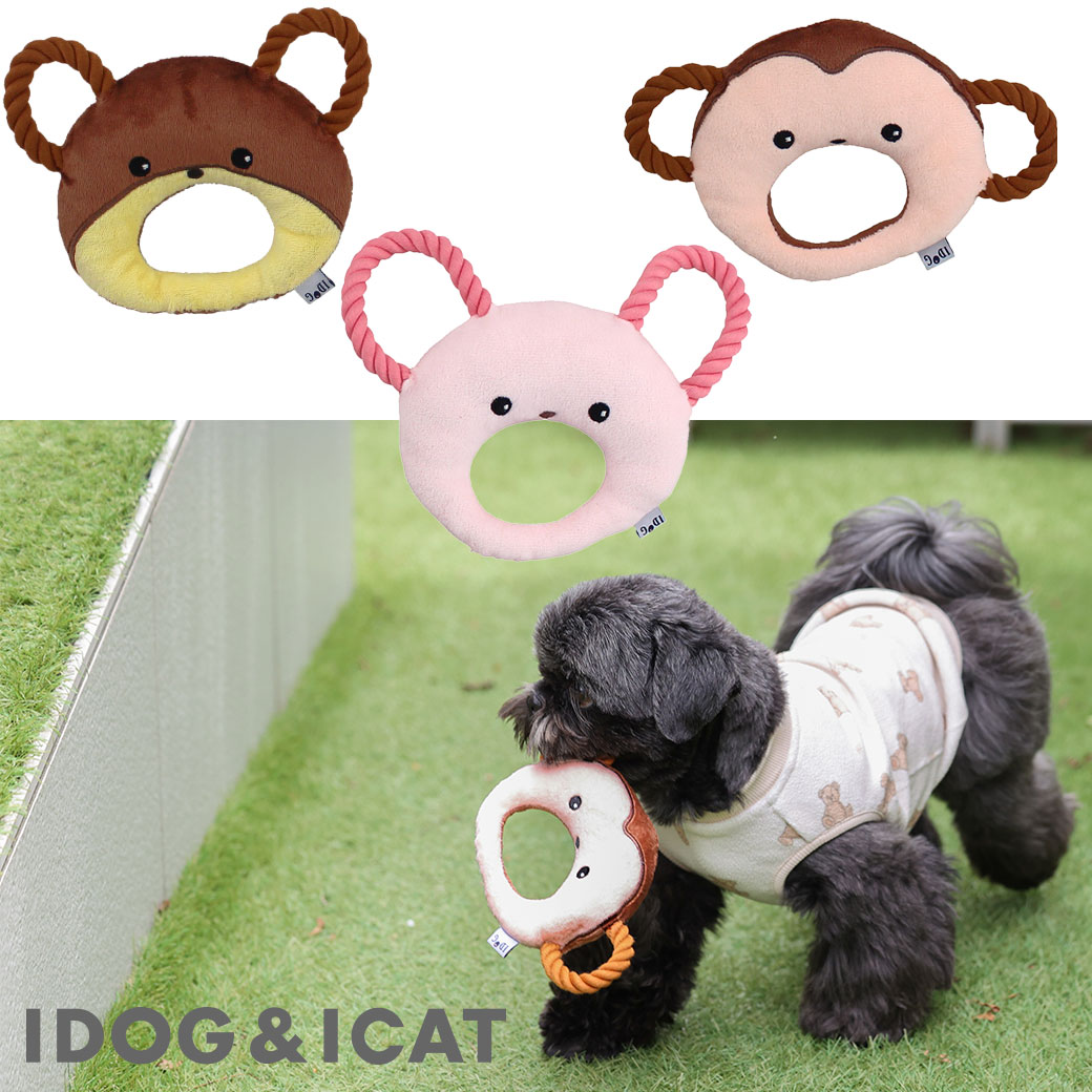 楽天市場】【 犬 おもちゃ 】iDog 穴あきアニマル 鳴き笛入り アイ