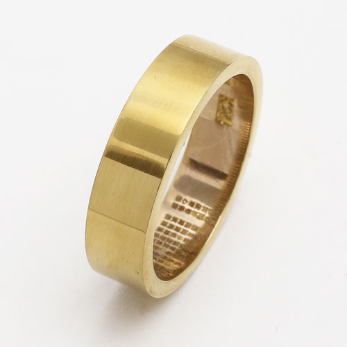 楽天市場】純金 リング K24 指輪 厚み1.6mm 幅5mm 般若心経入 縁起物