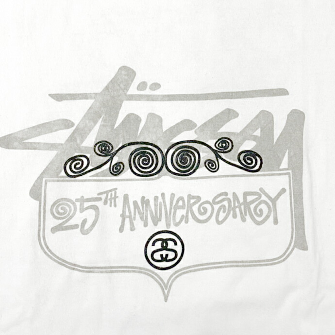 楽天市場】ステューシー Stussy 25周年記念 バックプリントTシャツ XL