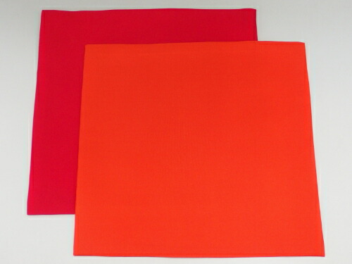 楽天市場】正絹 塩瀬 帛紗 朱の通販