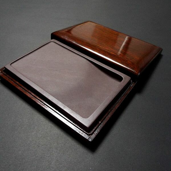 楽天市場】書道硯 宋坑端渓硯 角型 7吋｜書道 書道用品 すずり 天然石