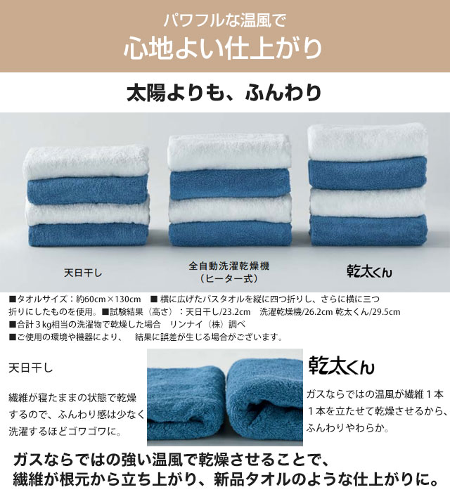 楽天市場】[RDT-31S(A)-13A] 乾太くん STANDARD TYPE リンナイ ガス