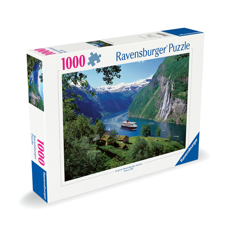 楽天市場】ジグソーパズル 1000ピース ノルウェー/フィヨルド RAV