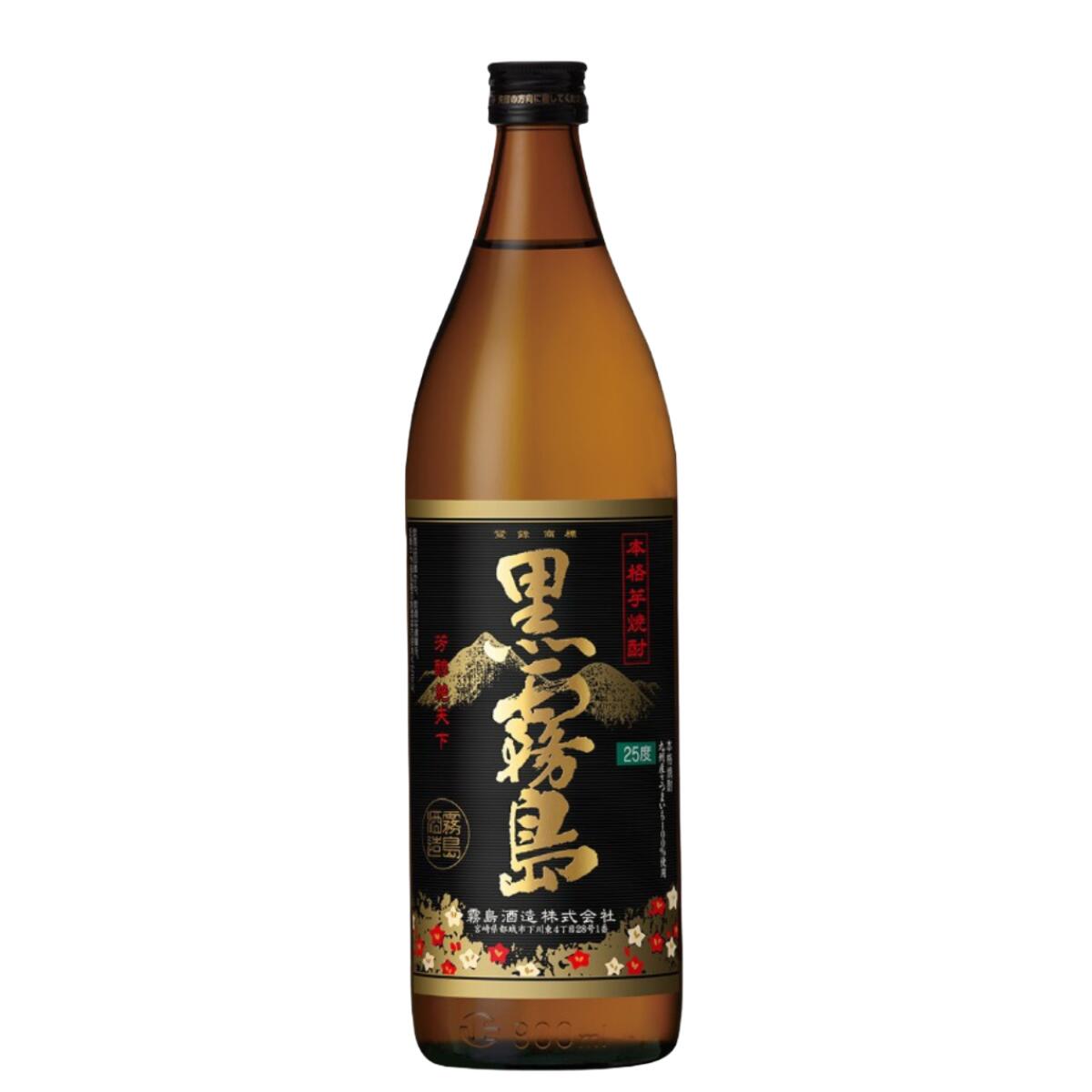 楽天市場】芋焼酎 黒霧島 25度 900ml 瓶 芋 焼酎 霧島酒造 : 酒食材