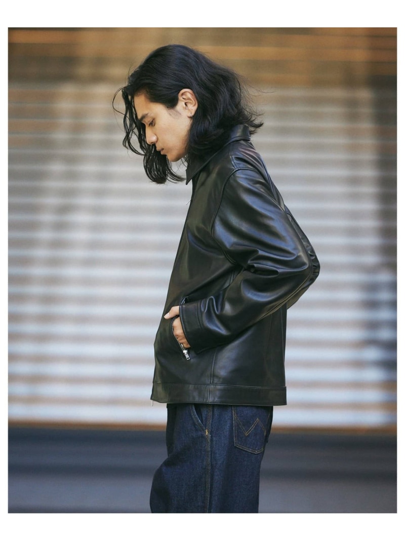 楽天市場】シープレザー シングルライダースジャケット Soutien Rds