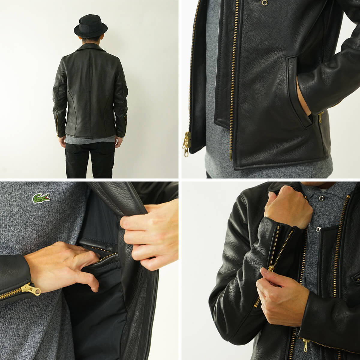 楽天市場】バンソン VANSON エンフィールド 襟付きシングルライダース