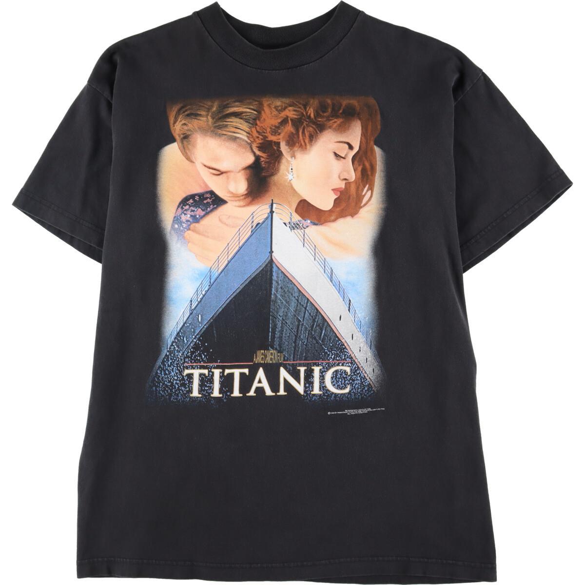 楽天市場】古着 90年代 DANISH TITANIC タイタニック 映画 ムービーT
