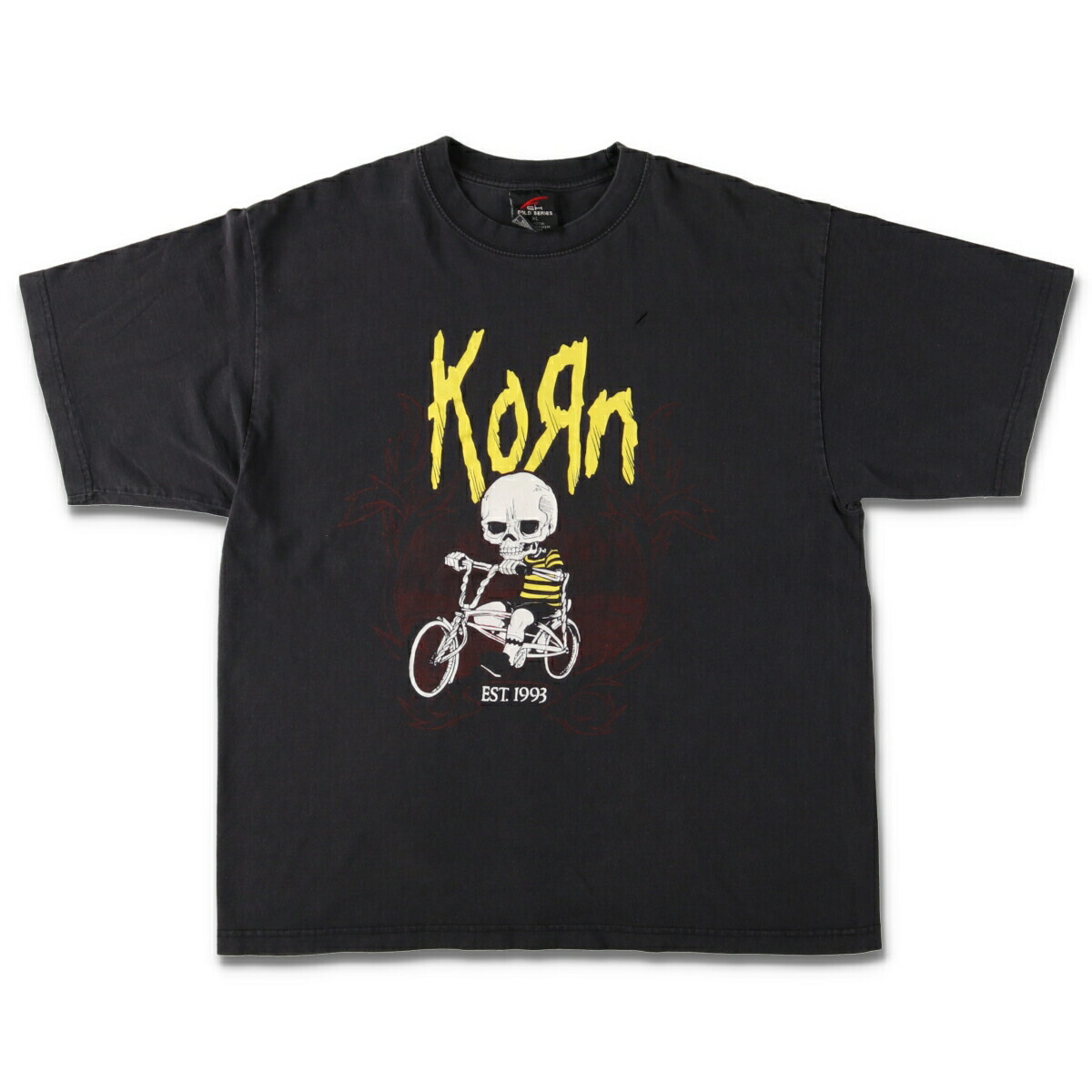 00S ヴィンテージ KORN ミュージック バンド ロック Tシャツ メンズL