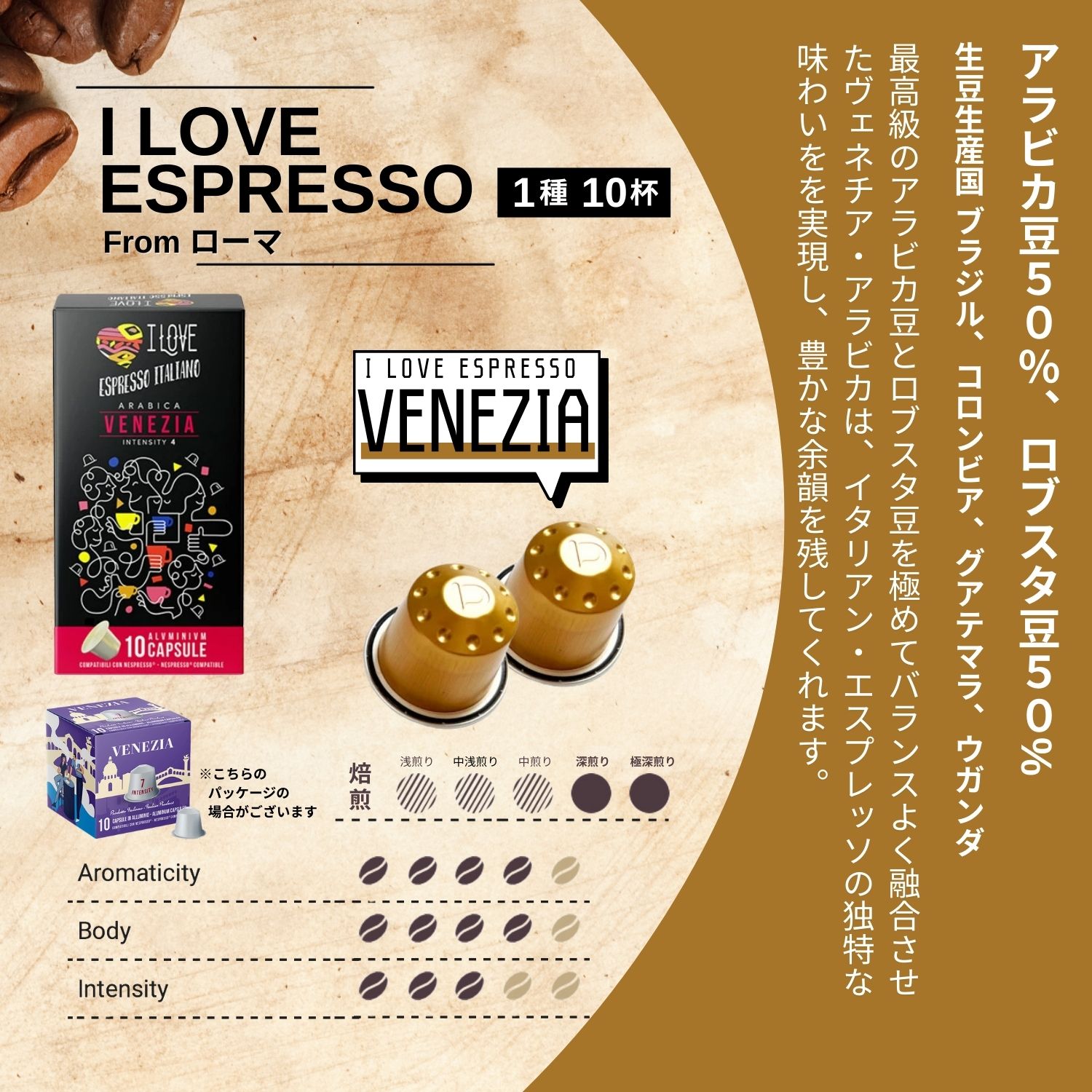 楽天市場】ネスプレッソ互換カプセル5種50杯分 福袋 イタリア製