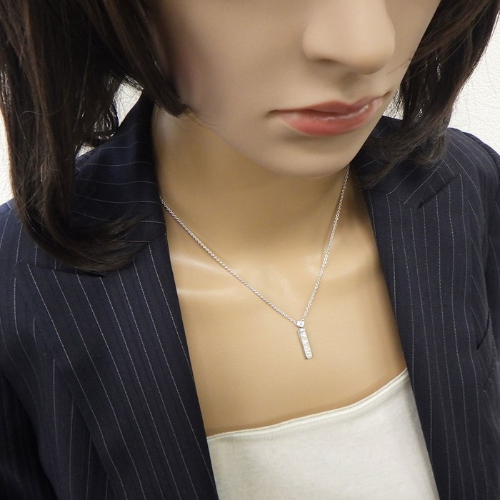 楽天市場】ティファニー Tiffany & Co. ネックレス バー ドロップ ロゴ