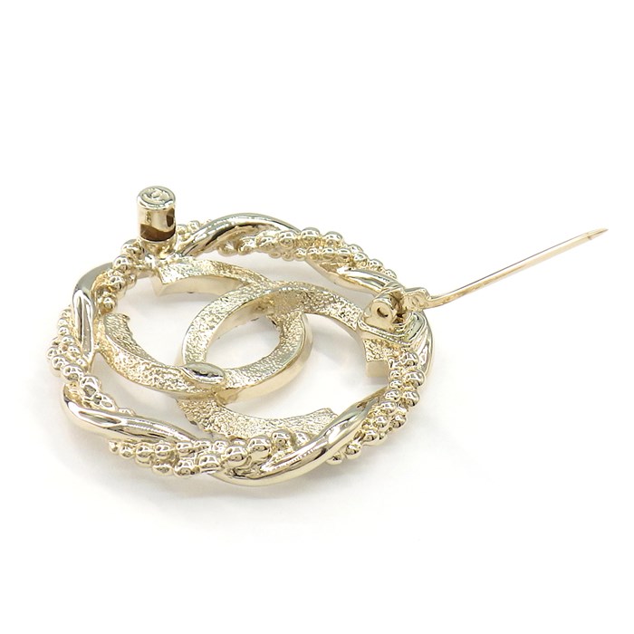 CHANEL フラワーブローチ 金色 最終値下げ