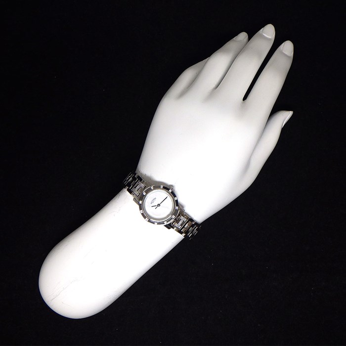 楽天市場】エルメス HERMES 腕時計 クリッパー ナクレ CL4.230 ダイヤ