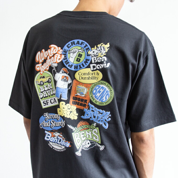 楽天市場】BEN DAVIS ベンデイビス FRIDGE DOOR TEE スケーター