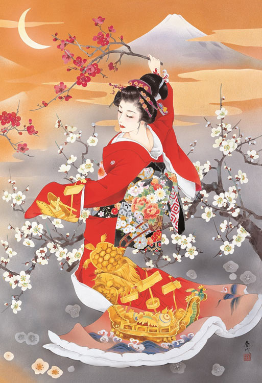 ジグゾーパズル 春代 夕霧 2016ピース 未開封 ジグゾーパズル 春代 夕