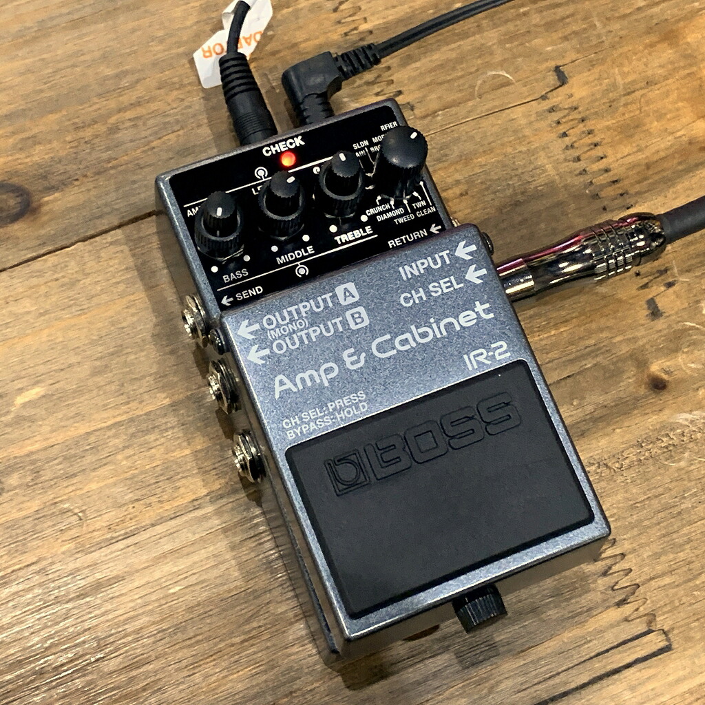楽天市場】BOSS IR-2 Amp & Cabinetボス アンプシミュレーター【Stage