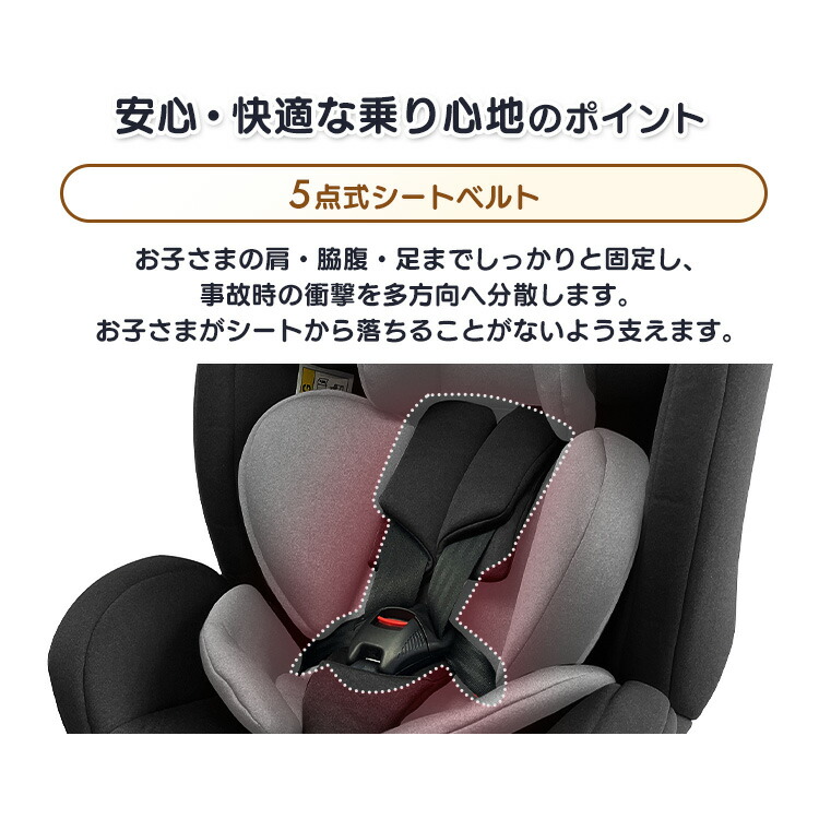 楽天市場】【R129適合！】チャイルドシート ISOFIX 回転式 R129 ベビー