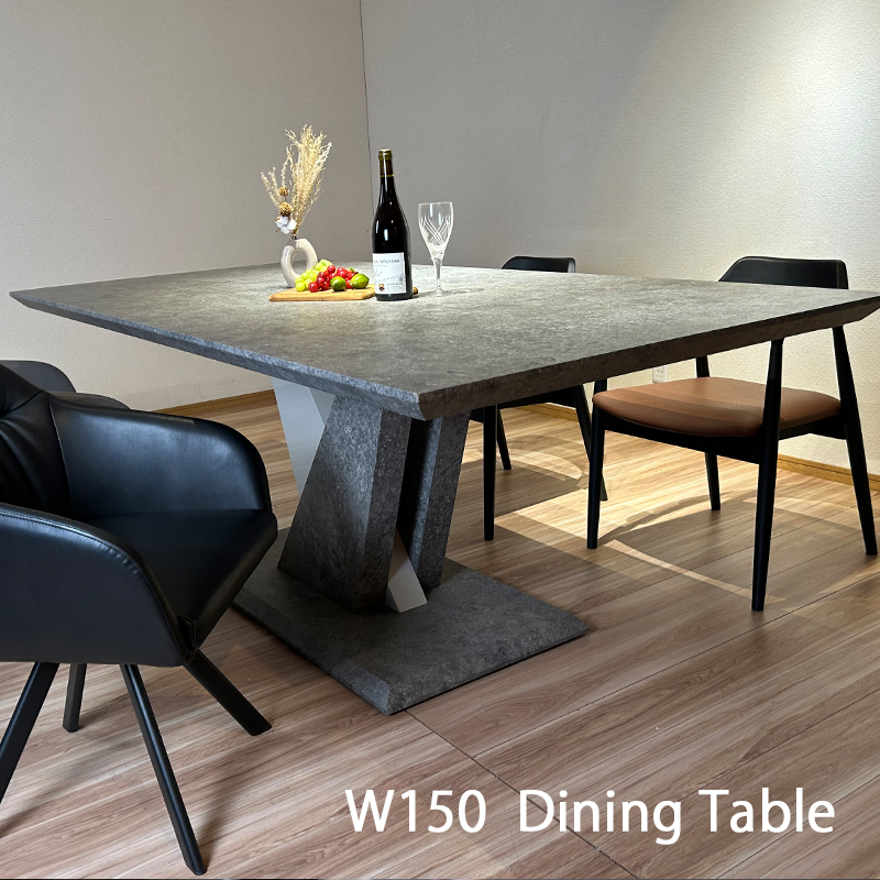 楽天市場】ダイニングテーブル 4人 幅150 高級感 セラミック風 大理石