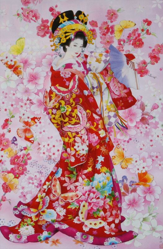 ジグソーパズル 森田 春代 花 胡蝶蘭 1000 ピース エポック