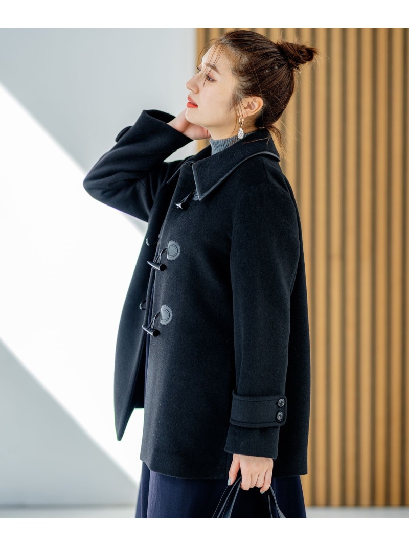 クミキョク/ダブルボタン セール ウールコート/通学/お受験/通塾
