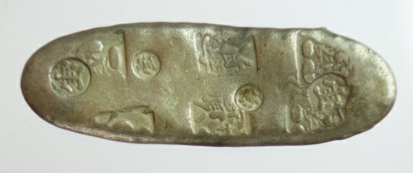 楽天市場】宝永四ツ宝丁銀 144g極美品＋＋ 日本貨幣商協同組合鑑定