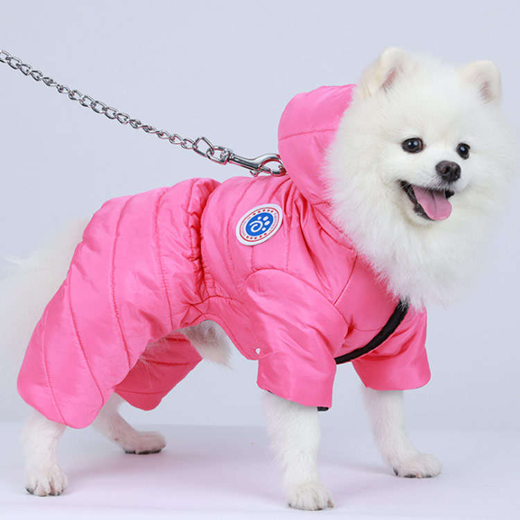 楽天市場】犬の服 ダウンジャケット 防水 Dカン付 ドッグウェア フード