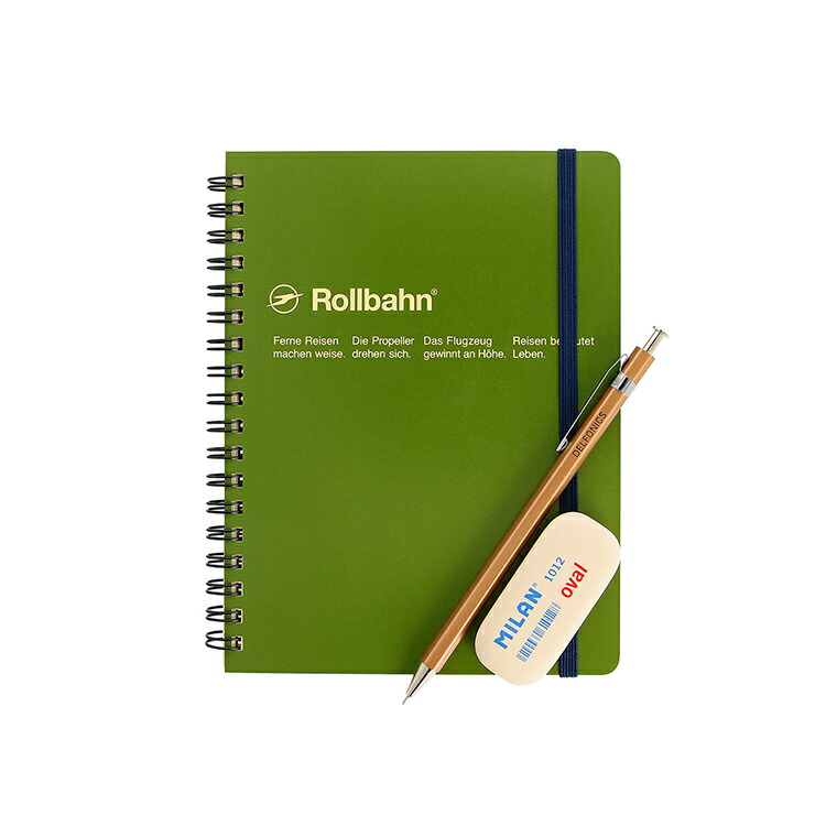 楽天市場】【メール便1通につき2冊まで】 ロルバーン ポケット付メモ L