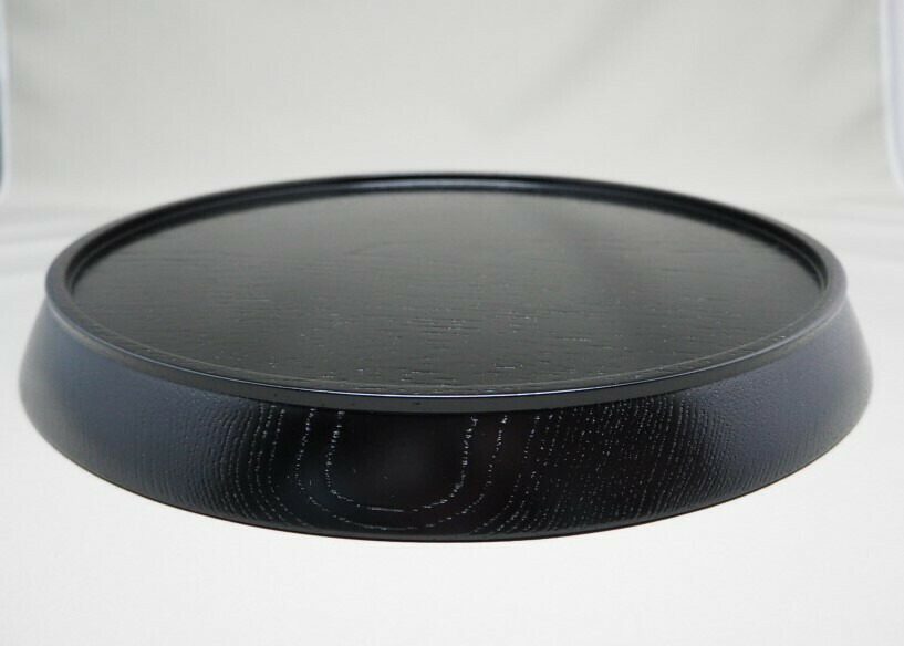 楽天市場】大円盆 黒掻合 円能斎好写 : 京都 茶道具 出野祐