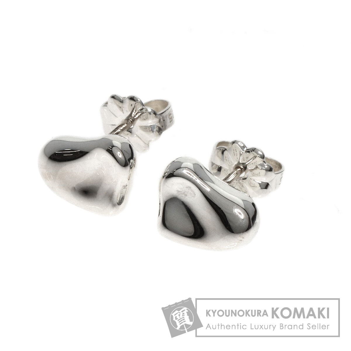 楽天市場】ティファニー フルハート ピアス シルバー レディース