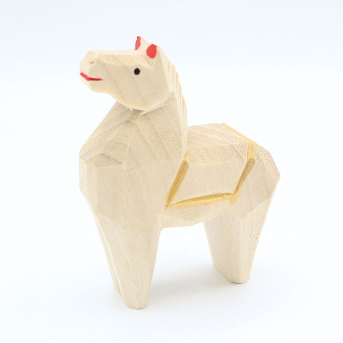 楽天市場】楠一刀彫 午 桐箱入 / 十二支 木製 楠 職人 干支飾り 木彫り