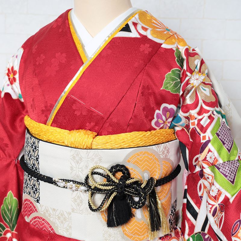 楽天市場】振袖 正絹 格安 新品 仮絵羽 未仕立て品 お仕立て付き フル