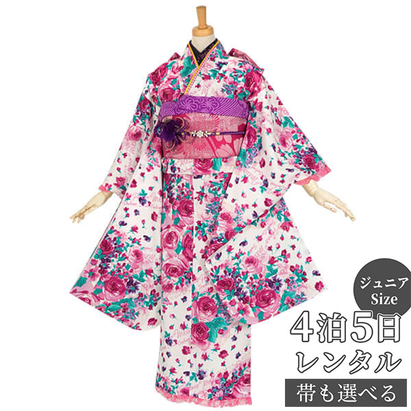 楽天市場】【レンタル】メゾピアノ ジュニア 振袖 レンタル フルセット