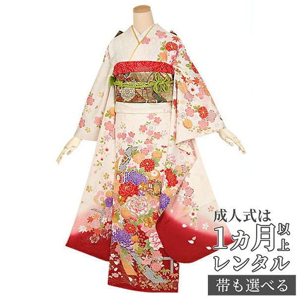 専用 ご予約商品 振袖 襦袢 オーダー仕立て 正統派 古典紋様 白地 成人