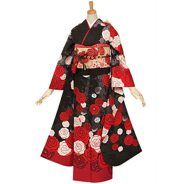 楽天市場】成人式早割クーポン10％オフ【振袖 レンタル】RS1888 正絹