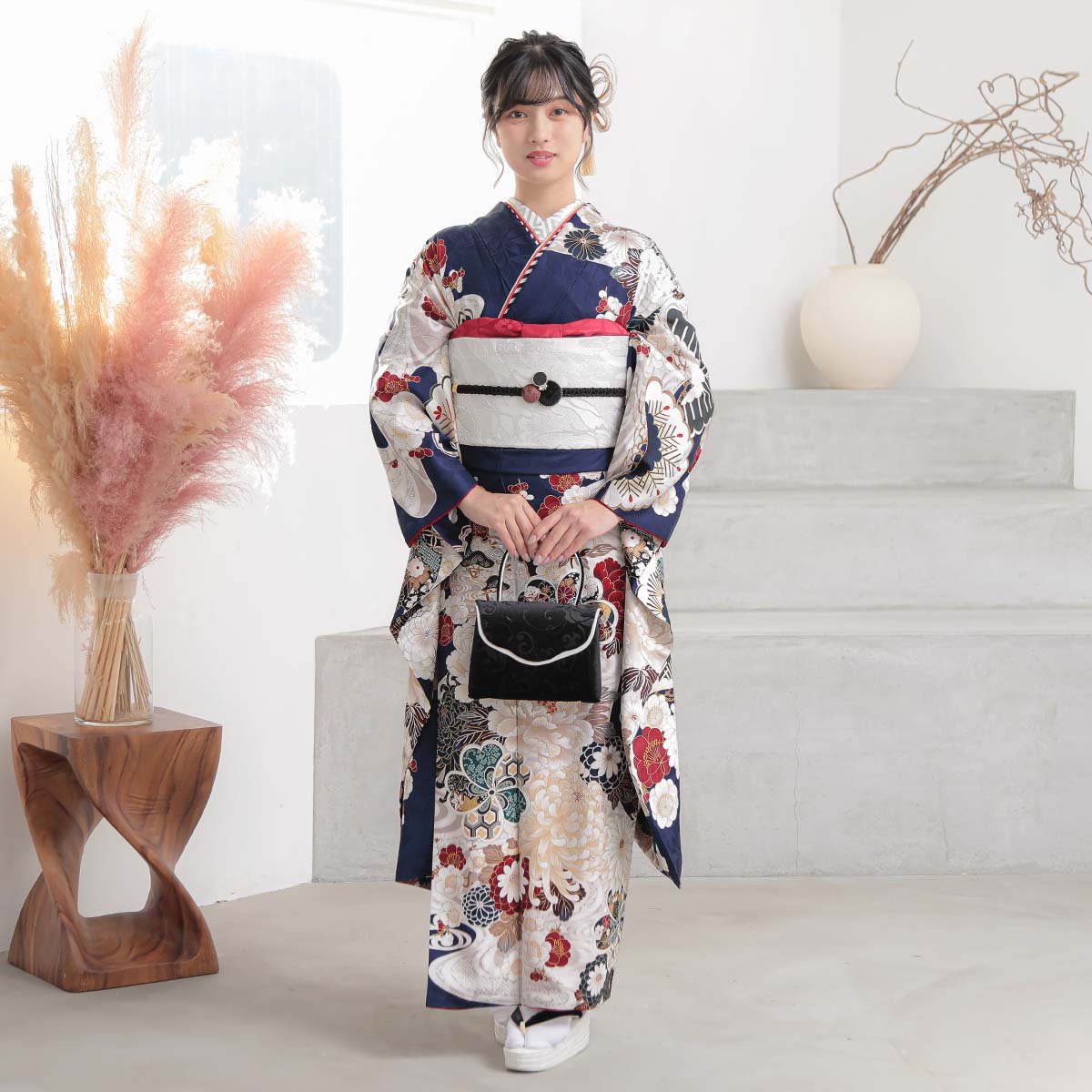 楽天市場】成人式早割クーポン10％オフ【振袖 レンタル】RS2088 正絹