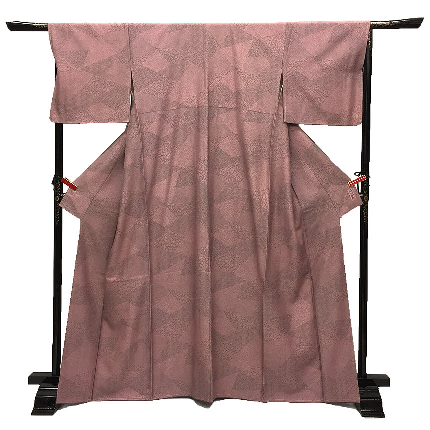 楽天市場】京やC073 正絹 江戸小紋 重要無形文化財 手彫型本染 伝統