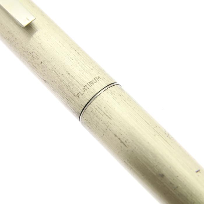 PLATINUM プラチナ・プラチナ金銀合金万年筆字幅F程度