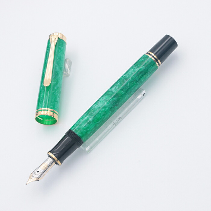 ペリカン スーべレーン M600 緑縞 EF 【公式通販】